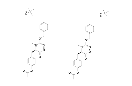 N-BENZYLOXYCARBONYL-N-METHYL-L-TYROSINE-O-ACETATE-TERT.-BUTYLAMMONIUM-SALT