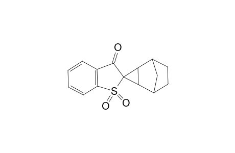 endo-spiro[3-Oxobenzo[b]thiophene-2,1'-tricyclo[4.1.0.1(2,5)]octane] 1,1-dioxide