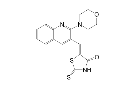 4-thiazolidinone, 5-[[2-(4-morpholinyl)-3-quinolinyl]methylene]-2-thioxo-, (5Z)-