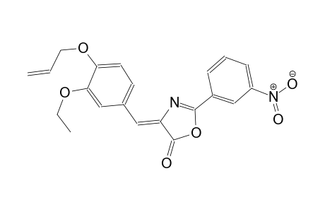 (4Z)-4-[4-(allyloxy)-3-ethoxybenzylidene]-2-(3-nitrophenyl)-1,3-oxazol-5(4H)-one