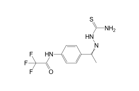 N-(4-(1-(2-carbamothioylhydrazineylidene)ethyl)phenyl)-2,2,2-trifluoroacetamide