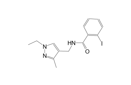 N-[(1-ethyl-3-methyl-1H-pyrazol-4-yl)methyl]-2-iodobenzamide