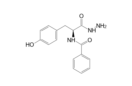 N-benzoyl-L-tyrosine, hydrazide