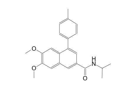 N-isopropyl-6,7-dimethoxy-4-(4-methylphenyl)-2-naphthamide
