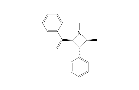 (2S,3S,4S)-1,4-DIMETHYL-3-PHENYL-2-(1-PHENYLVINYL)-AZETIDINE