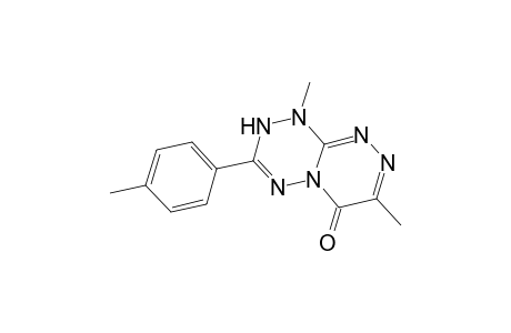 1,7-Dimethyl-3-(4-methylphenyl)-1,4-dihydro-6H-[1,2,4]triazino[4,3-b][1,2,4,5]tetraazin-6-one