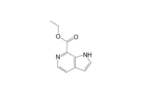 1H-pyrrolo[2,3-c]pyridine-7-carboxylic acid ethylester