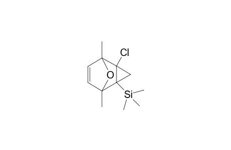 1a-(endo)-chloro-2,5-epoxy-1a,2,5,5a-tetrahydro-2,5-dimethyl-5a-(endo)-[trimethylsilyl]-1H-benzocycopropene