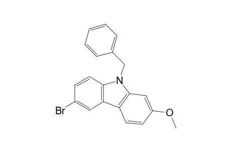 2-Methoxy-6-bromo-9-benzylcarbazole
