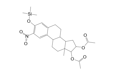 16-(Acetyloxy)-2-nitro-3-[(trimethylsilyl)oxy]estra-1(10),2,4-trien-17-yl acetate