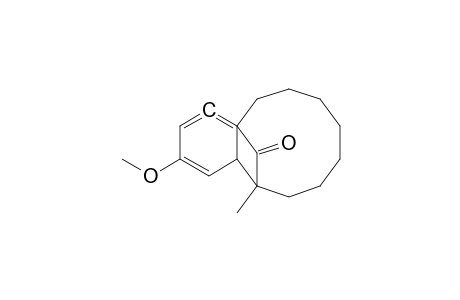 12-Methoxy-1-methyltricyclo[7.5.1.0(9,14)]pentadeca-9,10,12-triene-15-one