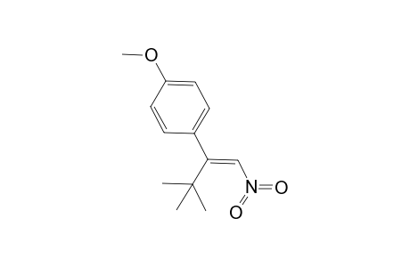 (E)-2-tert-Butyl-2-(4-methoxyphenyl)-1-nitroethene