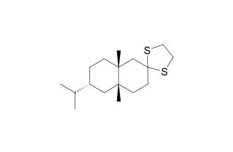 (1R,6R,8R)-3,3-Ethylidenedithio-8-isopropyl-1,6-dimethylbicyclo[4.4.0.]decane