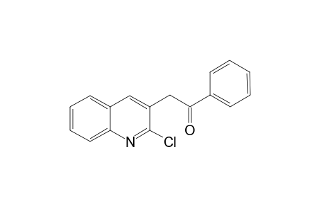 2-(2-Chloroquinolin-3-yl)-1-phenylethanone