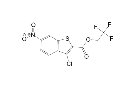 2,2,2-trifluoroethyl 3-chloro-6-nitro-1-benzothiophene-2-carboxylate