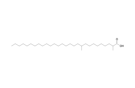 2,10-Dimethyloctacosanoic acid