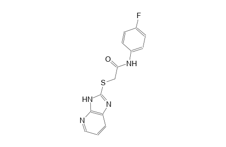 N-(4-fluorophenyl)-2-(3H-imidazo[4,5-b]pyridin-2-ylsulfanyl)acetamide
