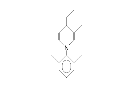 4-Ethyl-3-methyl-1-(2,6-dimethyl-phenyl)-1,4-dihydro-pyridine