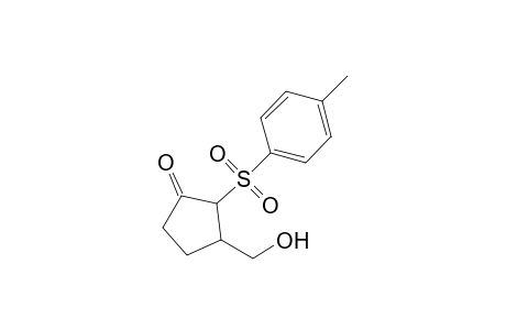 3-(Hydroxymethyl)-2-(p-tolylsulfonyl)-1-cyclopentanone
