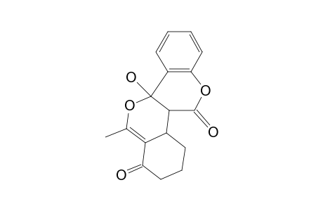 12-METHYL-6,11-DIOXA-9-HYDROXY-D-HOMO-1,3,5-(10),12-TETRAEN-7,17A-DIONE