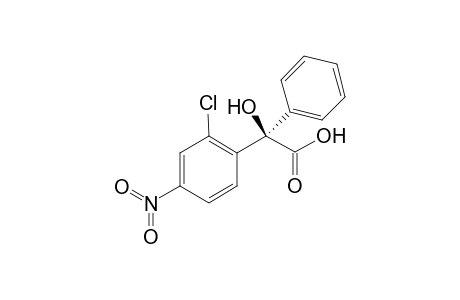(R)-2-Chloro-.alpha.-hydroxy-.alpha.-phenyl-4-nitrobenzylic acid