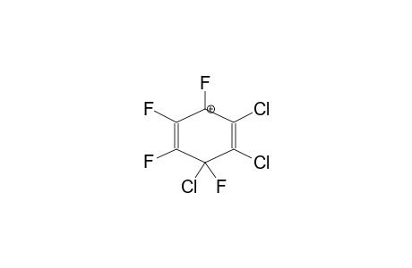 1,2,3-TRICHLOROTETRAFLUOROBENZOLONIUM CATION