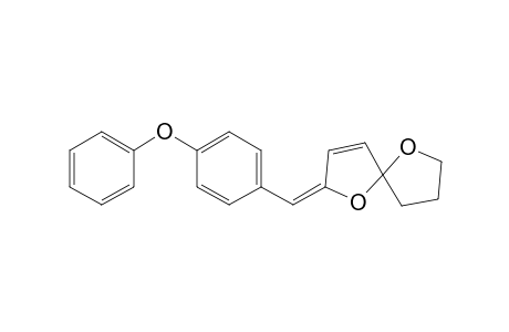 2-(4-Phenoxy-benzylidene)-1,6-dioxa-spiro[4,4]non-3-ene