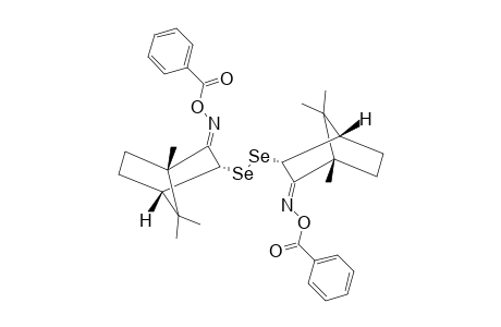 Di[(1R)-2-O-benzoyl Oximo-endo-3-bornyl] Diselenide