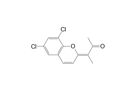 (Z)-3-(6,8-dichloro-2H-chromen-2-ylidene)butan-2-one