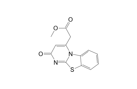 2H-Pyrimido[2,1-b]benzothiazole-4-acetic acid, 2-oxo-, methyl ester