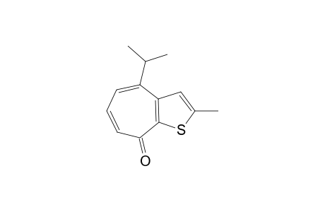 4-ISOPROPYL-2-METHYL-(8H)-CYCLOHEPTA-[B]-THIOPHEN-8-ONE