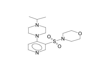 3-morpholinosulfonyl-4-(4-isopropylpiperazino)pyridine