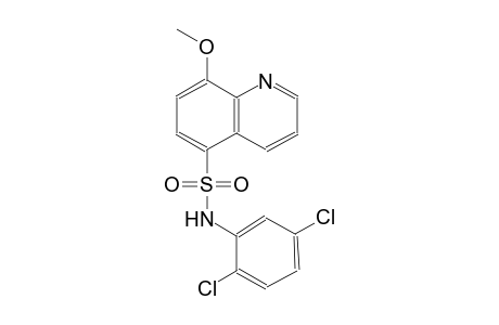N-(2,5-dichlorophenyl)-8-methoxy-5-quinolinesulfonamide