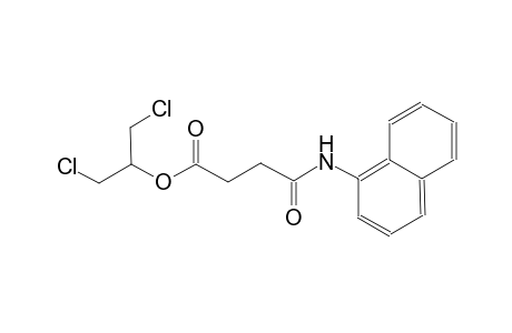2-chloro-1-(chloromethyl)ethyl 4-(1-naphthylamino)-4-oxobutanoate