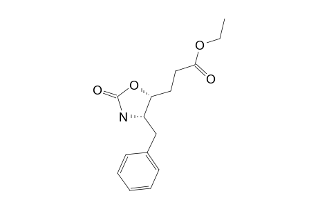 ETHYL-(R-CIS)-2-OXO-4-(PHENYLMETHYL)-OXAZOLIDINE-5-PROPANOATE