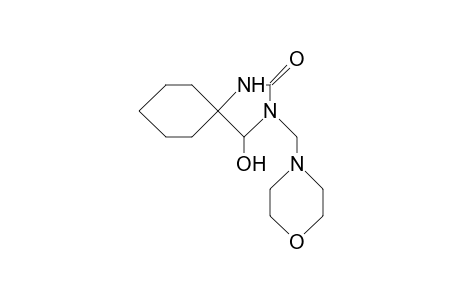 4-Hydroxy-3-morpholinomethyl-1,3-diaza-spiro(4.5)decan-2-one