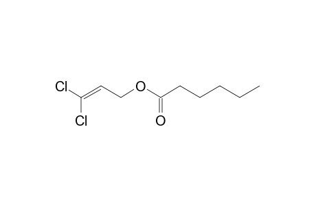 3,3-Dichloro-2-propen-ol, hexanoate