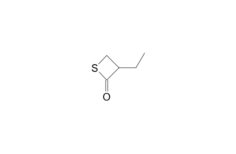 3-ethylthietan-2-one