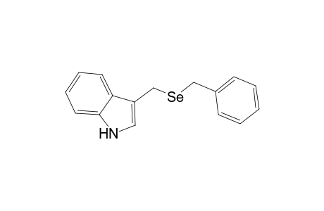 Indole, 3-[(benzylselenyl)methyl]-
