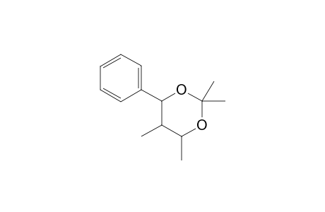 (4RS,5RS,6RS)-2,2,4,5-Tetramethyl-6-phenyl-1,3-dioxane