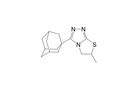3-(1-Adamantyl)-6-methyl-5,6-dihydro[1,3]thiazolo[2,3-c][1,2,4]triazole