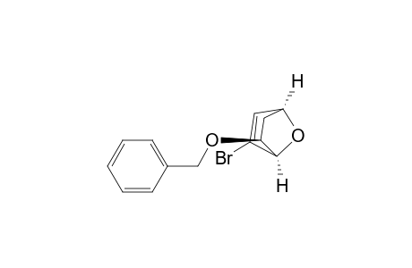 (1S,4R,5S)-3-bromanyl-5-phenylmethoxy-7-oxabicyclo[2.2.1]hept-2-ene