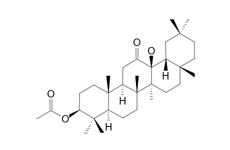 RUBIPRASIN-B;3-BETA-ACETOXY-13-BETA-HYDROXY-OLEANAN-12-ONE