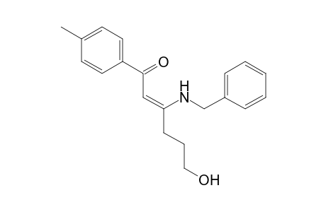 2-Hexen-1-one, 6-hydroxy-1-(4-methylphenyl)-3-[(phenylmethyl)amino]-