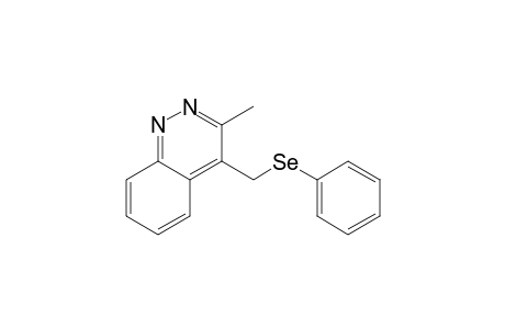 Cinnoline, 3-methyl-4-[(phenylseleno)methyl]-