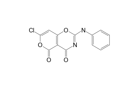 7-chloro-2-(phenylamino)pyrano[3,4-e][1,3]oxazine-4,5-quinone