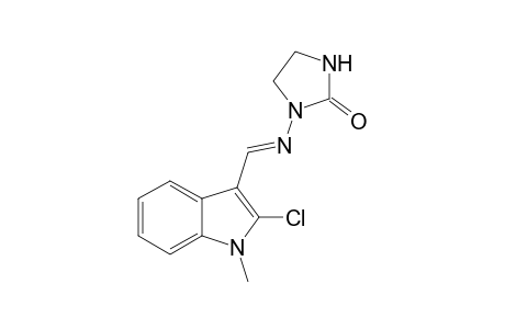 1-[(E)-(2-chloranyl-1-methyl-indol-3-yl)methylideneamino]imidazolidin-2-one