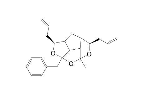 2.beta.,8.beta.-Diallyl-4-methyl-6-benzyl-3,5,7-trioxatetracyclo[7.2.1.0(4,11).0(6,10)]dodecane