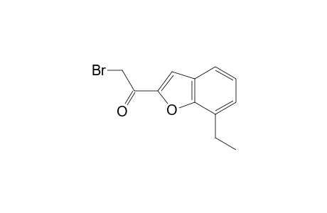 2-Bromo-1-(7-ethylbenzofuran-2-yl)ethanone