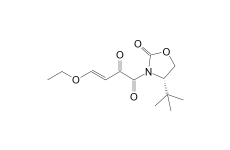 (E)-1-[(4S)-4-tert-butyl-2-keto-oxazolidin-3-yl]-4-ethoxy-but-3-ene-1,2-dione